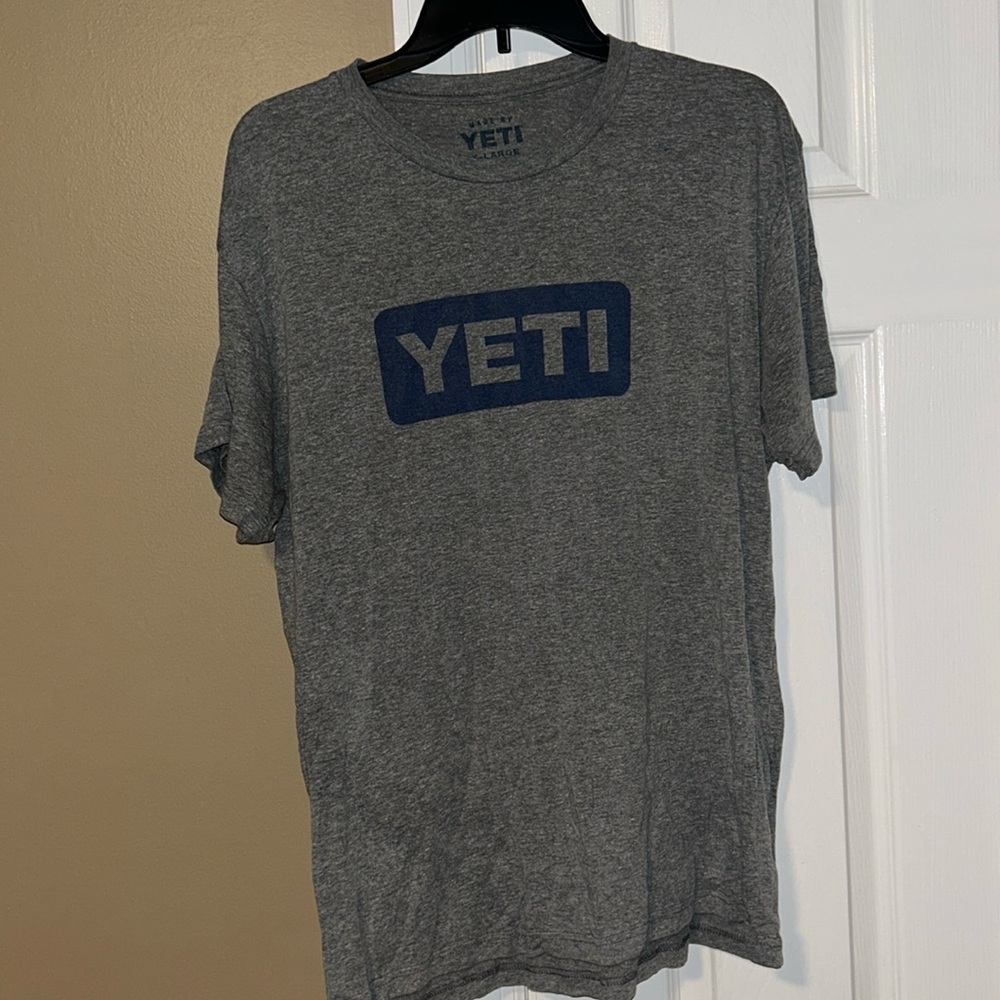 Gray YETI T-Shirt